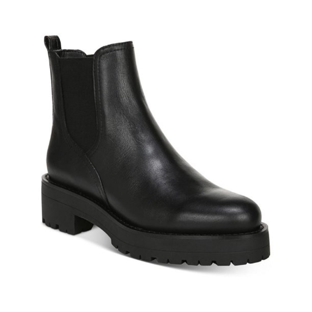 Sam Edelman Lug Sole Boots Black Women’s Size 9